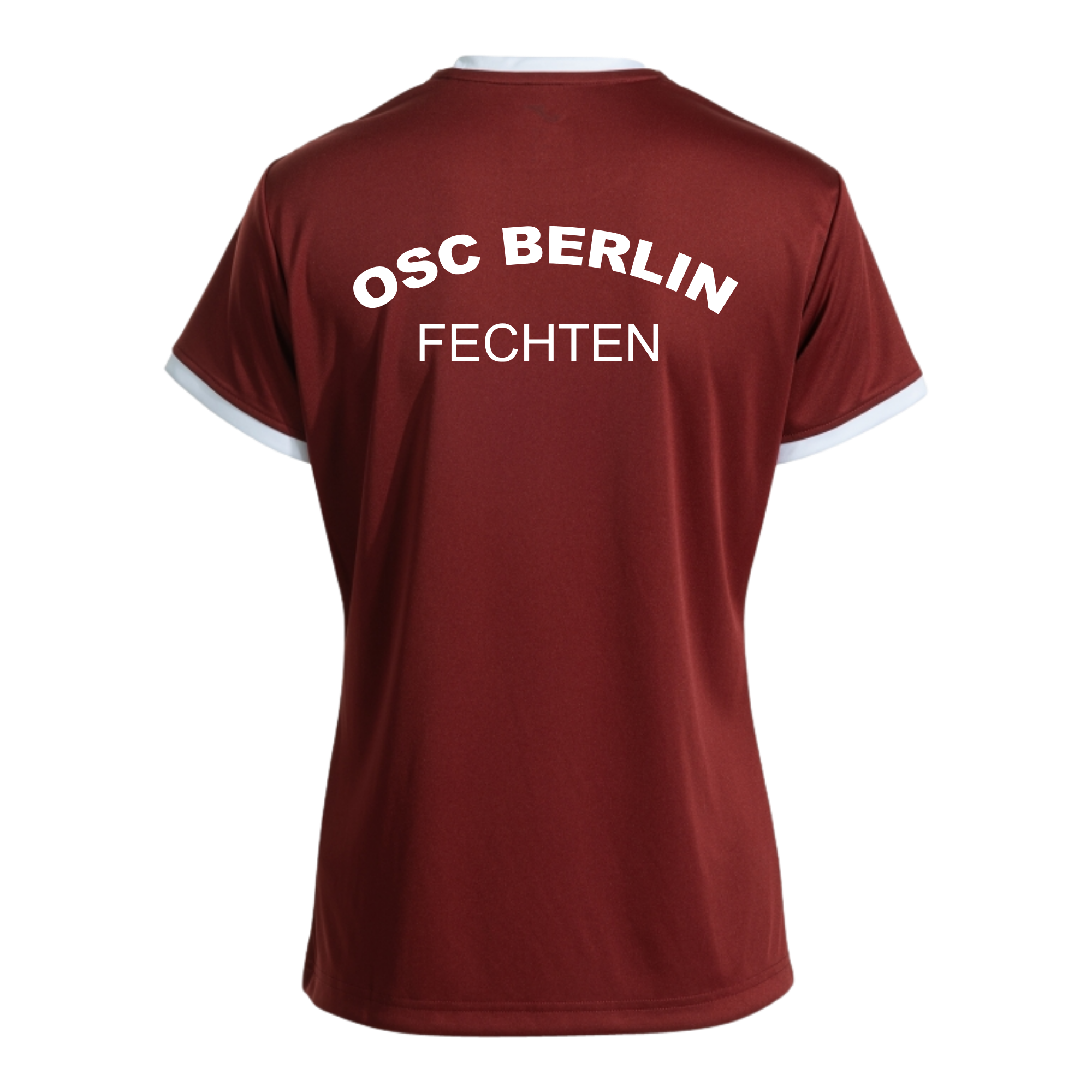 JOMA Combi Premium Kurzarmshirt Woman weinrot des OSC Berlin Fechten