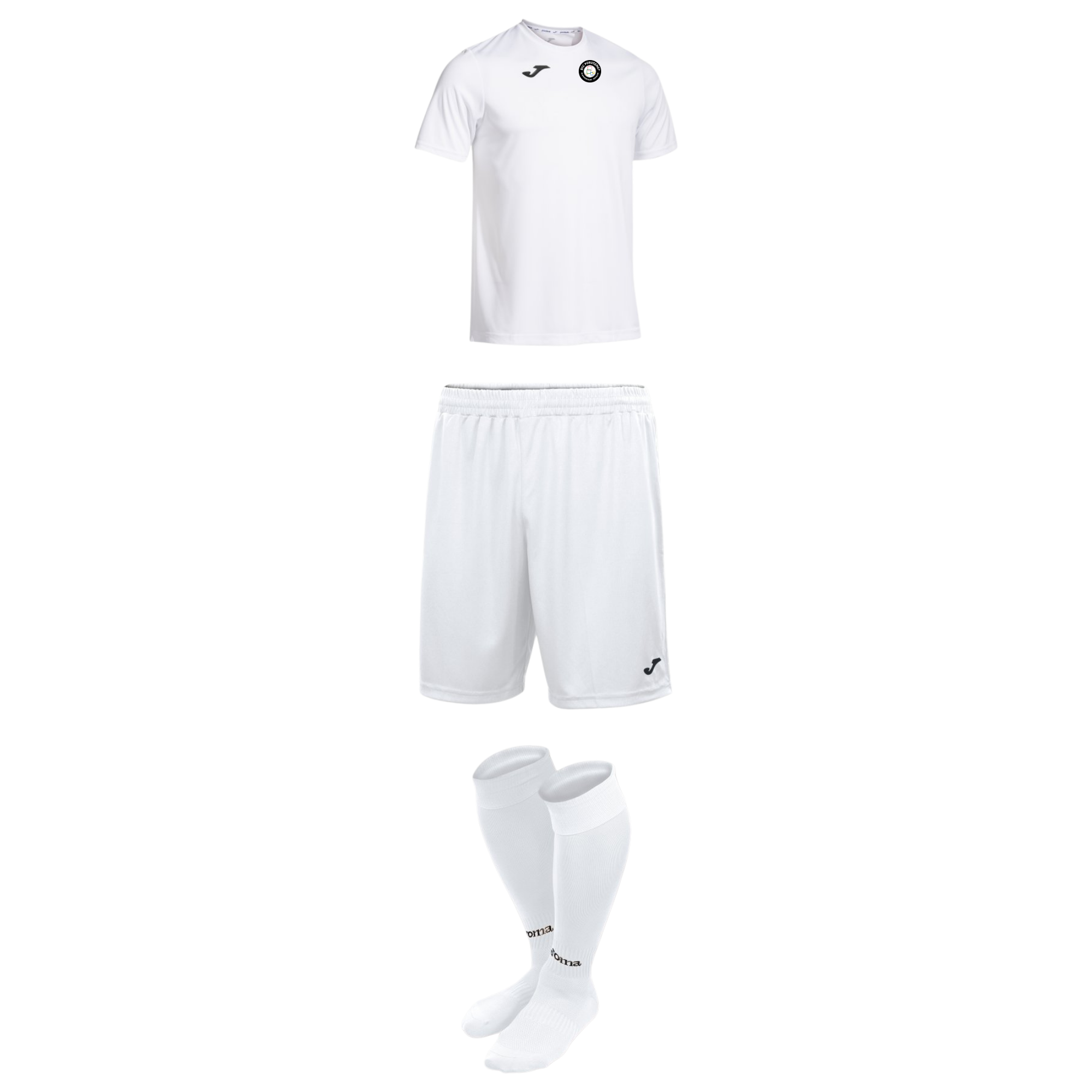 JOMA Trainingsset weiß des BSC Preußen 07