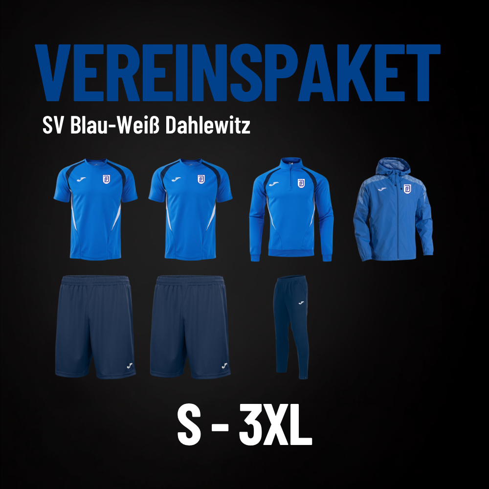 JOMA Trainings und Warm Up Paket Erwachsene des SV Blau-Weiß Dahlewitz