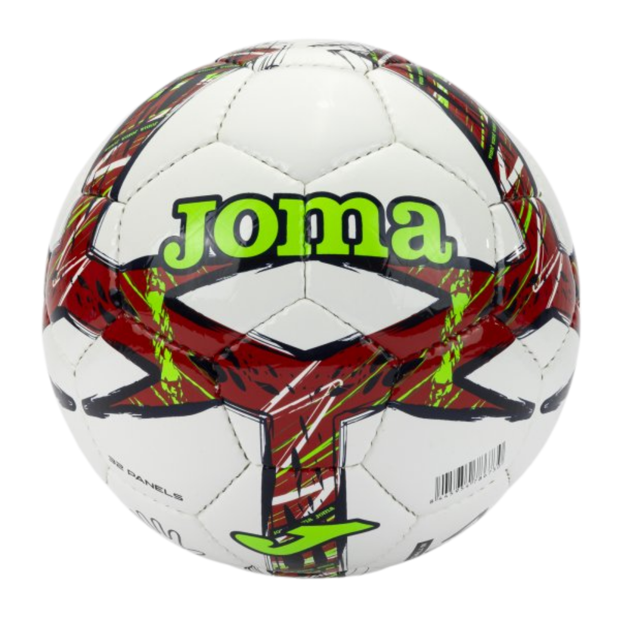 JOMA Dali III Fußball ROJO VERDE FLÚOR (Pack 12)